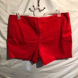 Classic Mossimo Red Shorts